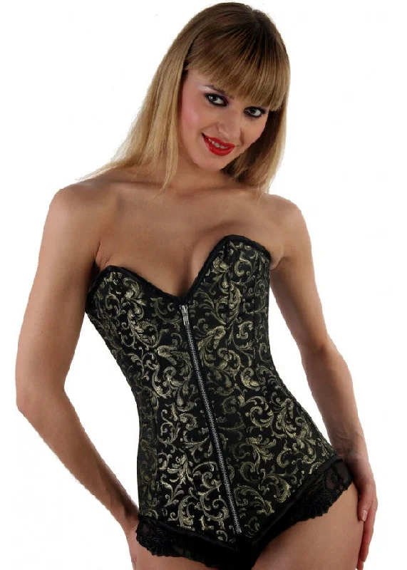Retro - 1950s corsets with a cinched waistAnnaliese Longline Overbust Corset