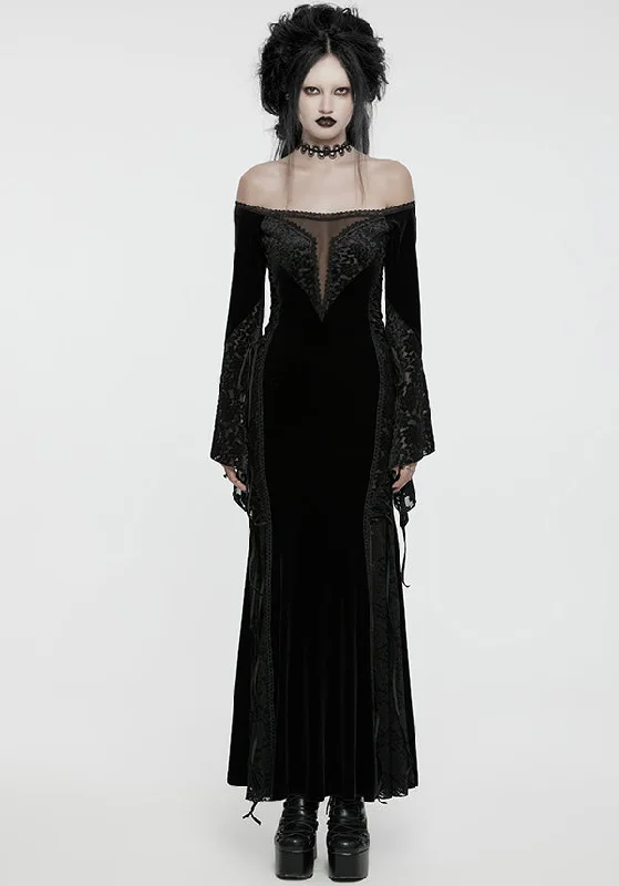 Moisture - wicking corsets for active lifestylesVelvet Temptress | MAXI DRESS