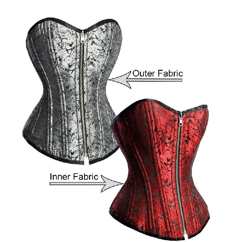 Supportive bustiers for large - busted womenDrew Reversible Waist Training Corset