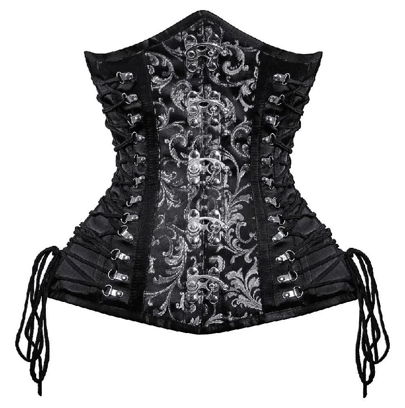Compression bustiers for a slimming effectEugenie Criss Cross Underbust Gothic Corset Compression bustiers for a slimming effectEugenie Criss Cross Underbust Gothic Corset
