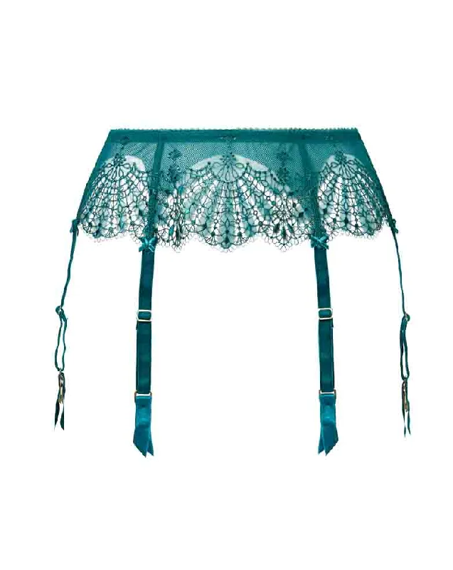 Women's Corset Style LingerieFantastique Shady Spruce Suspender Belt by Dita Von Teese - Last Chance to Buy! Women's Corset Style LingerieFantastique Shady Spruce Suspender Belt by Dita Von Teese - Last Chance to Buy!