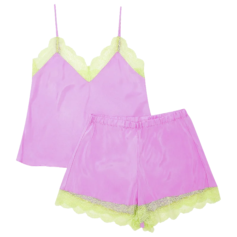 Sexy Lingerie for Women with Stockings Gigi Short and Cami Set