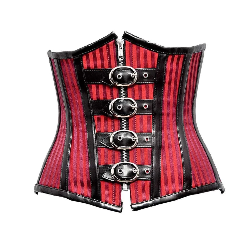 Multicolored bustiers with a vibrant and playful designCherry Underbust Corset