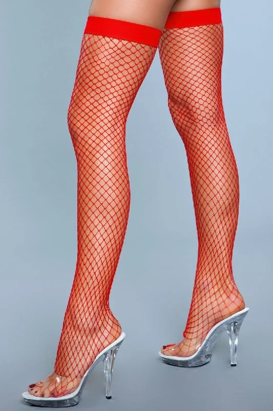 Women's Maternity TightsMicro Fishnet Thigh Highs