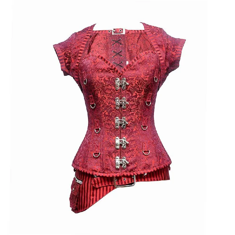 Modern - design corsets with a minimalist aestheticCaterina Steampunk Overbust Corset Modern - design corsets with a minimalist aestheticCaterina Steampunk Overbust Corset