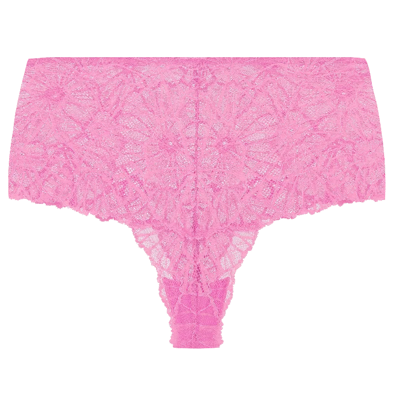 Vintage Inspired Lingerie for Women Vita Graphic Lace High Waist Knicker