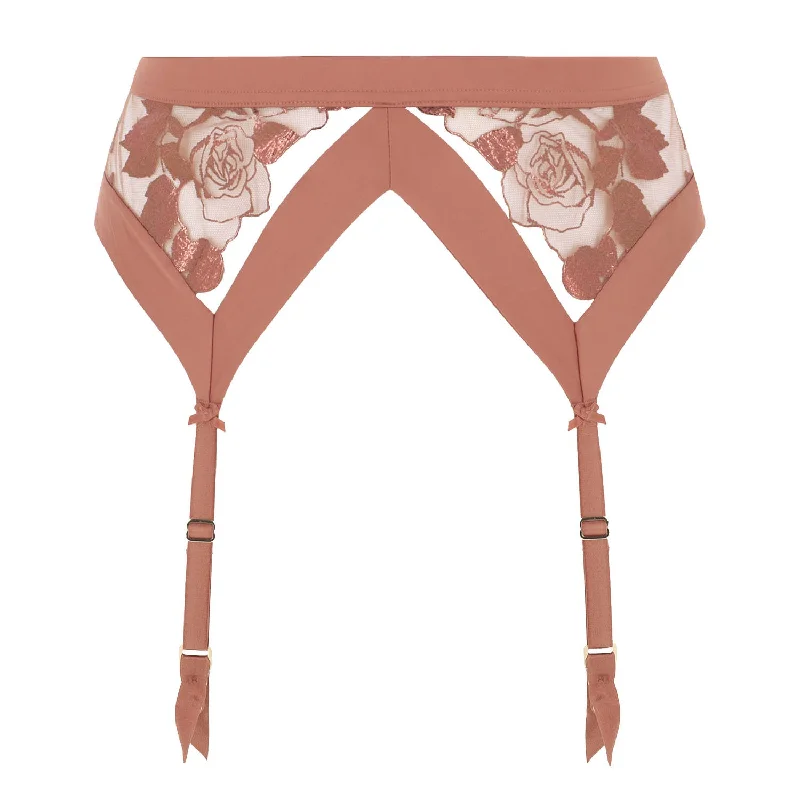 Luxury Lingerie for Special OccasionsRosabelle Copper Suspender Belt by Dita Von Teese Luxury Lingerie for Special OccasionsRosabelle Copper Suspender Belt by Dita Von Teese