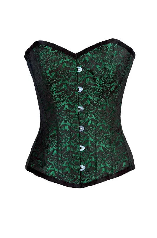Floral - patterned corsets for a romantic and spring - like feelGisell Overbust Corset