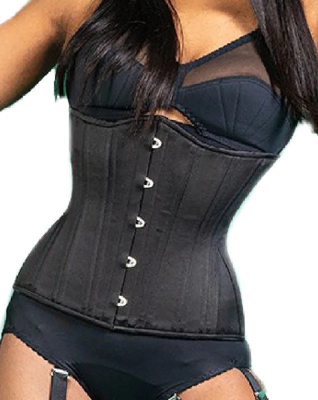 Vintage - style women's bustiers with lace and bowsWKD - Zita Classic Underbust Corset