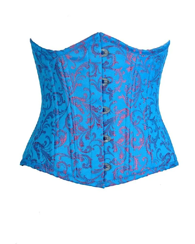 Vintage - style women's bustiers with lace and bowsHaylee Custom Made Corset