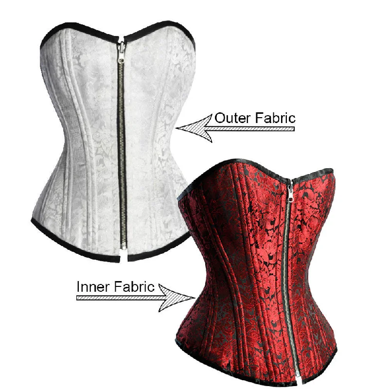 Pastel - colored corsets for a soft and feminine appealEla Reversible Waist Training Corset Pastel - colored corsets for a soft and feminine appealEla Reversible Waist Training Corset