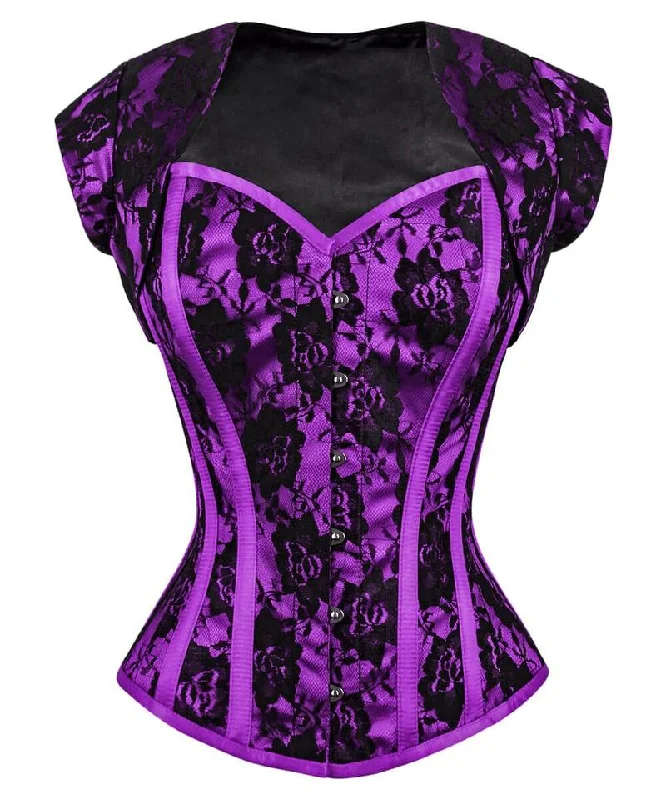 Modern - design corsets with a minimalist aestheticNainsey Overbust Corset with Bolero Jacket Modern - design corsets with a minimalist aestheticNainsey Overbust Corset with Bolero Jacket
