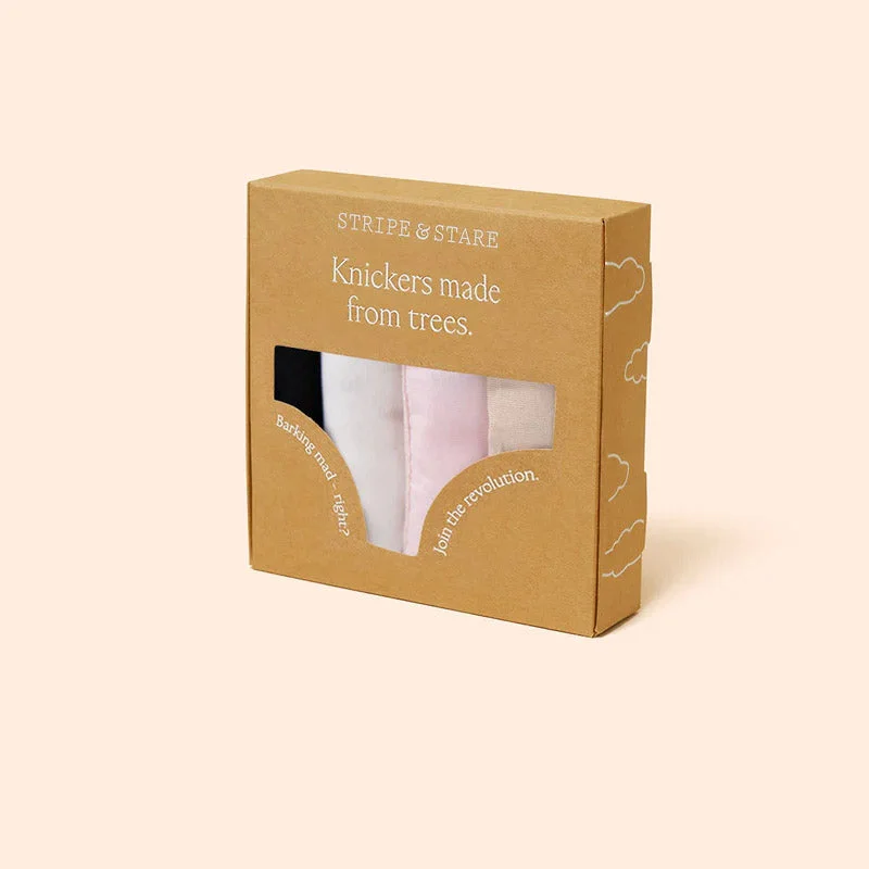 Women's High Waist Lingerie Bodysuits Sand Essentials Four Knicker Box