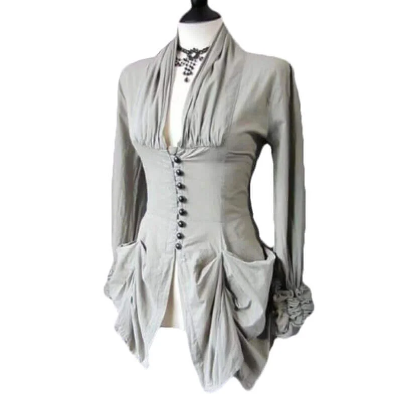 Velvet bustiers for a soft and plush feelMedieval Victorian Ruffle V-Neck Corset Blouse Velvet bustiers for a soft and plush feelMedieval Victorian Ruffle V-Neck Corset Blouse