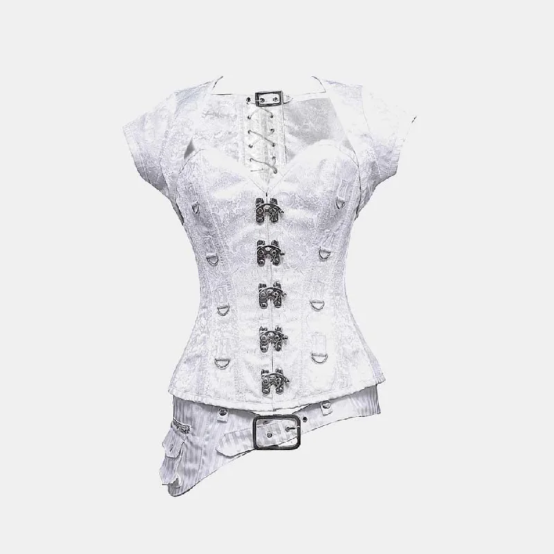 Wedding - style bustiers for bridesmaids or special eventsCassidy Steampunk Overbust Corset Wedding - style bustiers for bridesmaids or special eventsCassidy Steampunk Overbust Corset