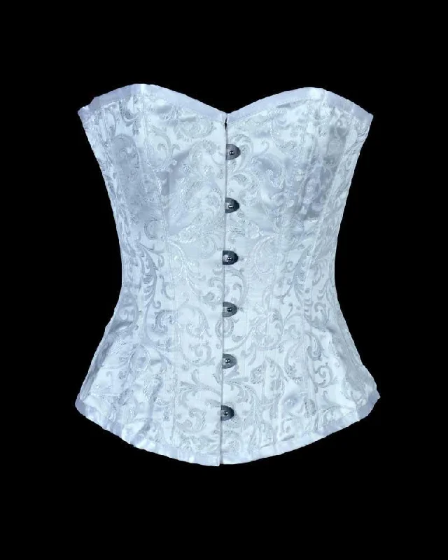 Floral - patterned corsets for a romantic and spring - like feelInez Overbust Corset Floral - patterned corsets for a romantic and spring - like feelInez Overbust Corset