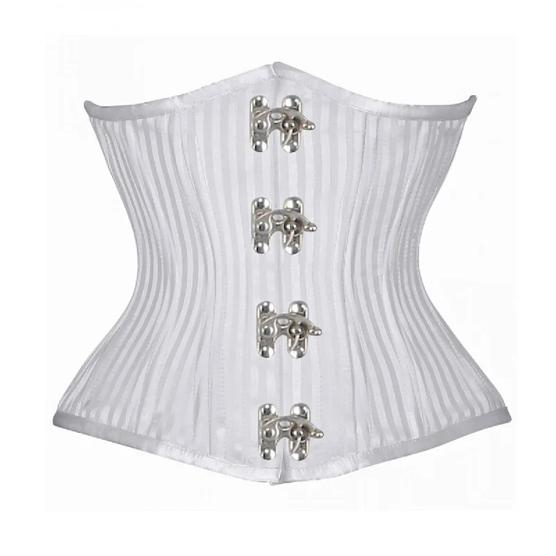 Vintage - style women's bustiers with lace and bowsAshlynn Waist Training Corset