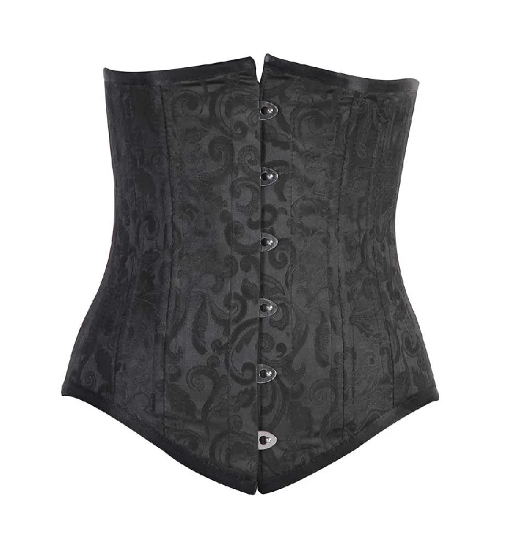 Microfiber corsets for a lightweight optionWT-UB LONGER BLACK BRO-300