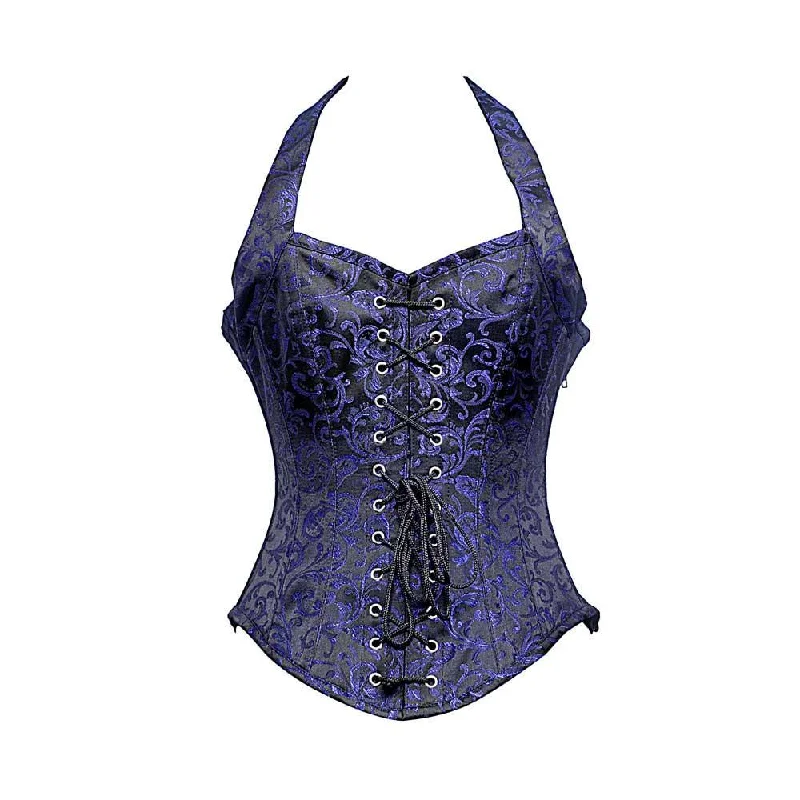 Moisture - wicking corsets for active lifestylesCarly Halter Neck Overbust Corset