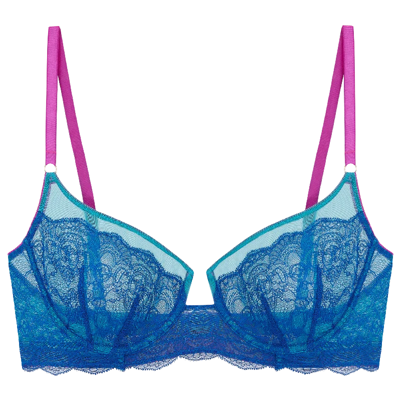 Eco-Friendly Organic Lingerie for Women Rae Lace Underwire Bra