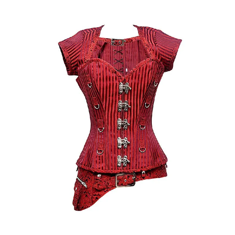 Animal - print bustiers for a wild and fierce styleCheyenne Steampunk Overbust Corset Animal - print bustiers for a wild and fierce styleCheyenne Steampunk Overbust Corset
