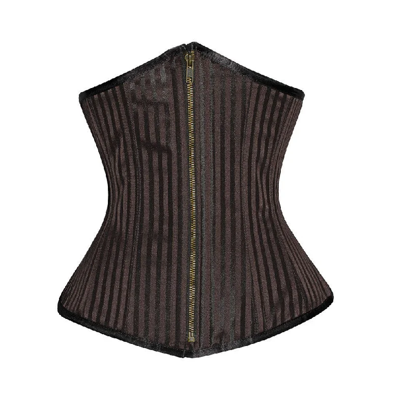 Satin corsets with a shiny and elegant finishBexley Longline Underbust Corset
