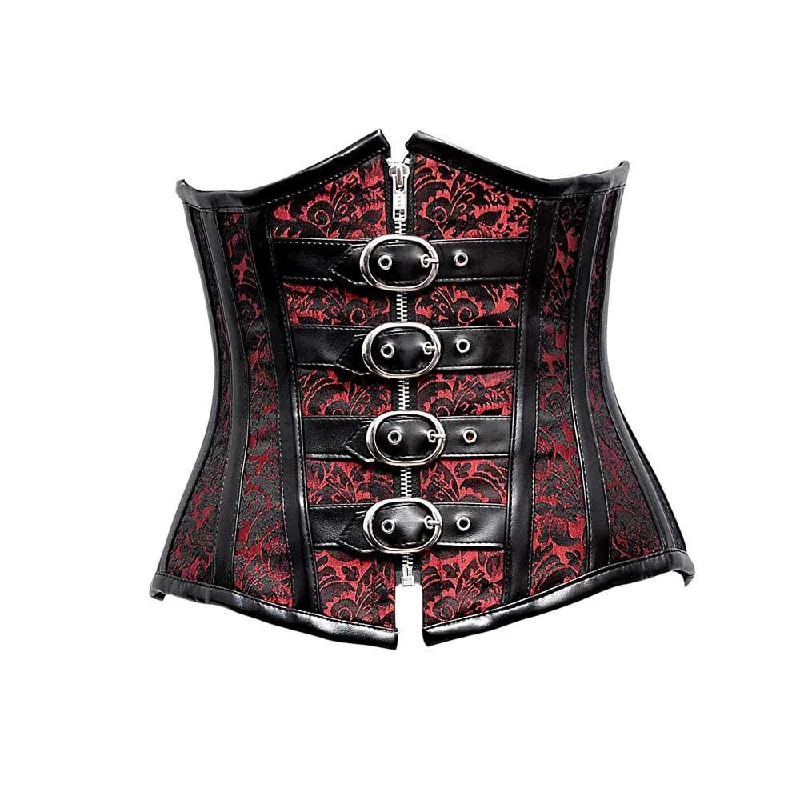 Floral - patterned corsets for a romantic and spring - like feelCheryl Underbust Corset Floral - patterned corsets for a romantic and spring - like feelCheryl Underbust Corset