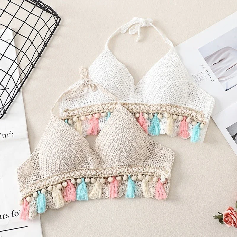 Plus Size Lace Lingerie for Women Olivia Beach Holiday Crochet Top