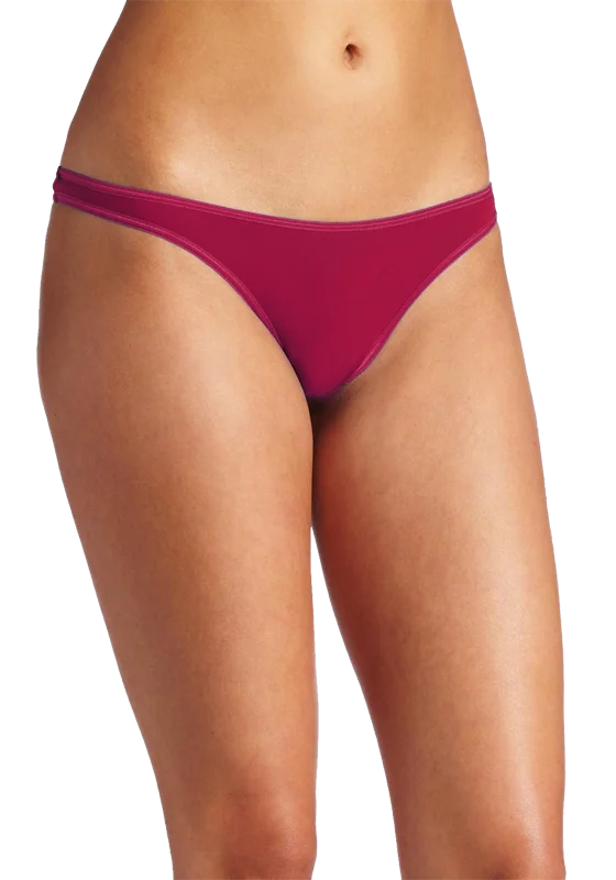 Leather bustiers for a bold and edgy lookCosabella Women's Talco Low Rise Thong