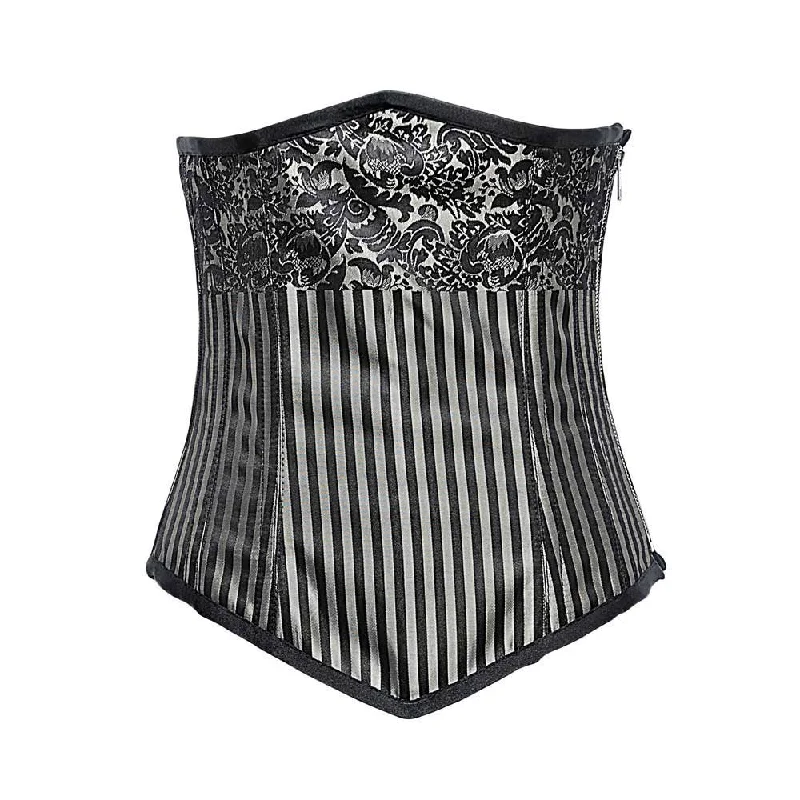Lace - covered corsets for a feminine touchCeleste Longline Underbust Corset