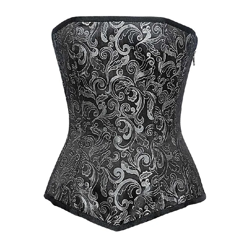 Sports - influenced bustiers with mesh panelsCayla Overbust Corset