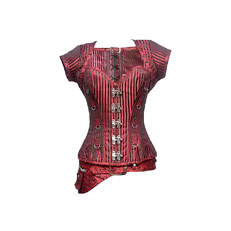 Vintage - style women's bustiers with lace and bowsCatalina Steampunk Overbust Corset Vintage - style women's bustiers with lace and bowsCatalina Steampunk Overbust Corset