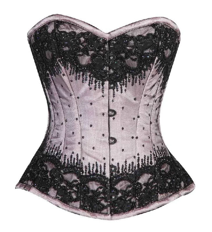 Satin corsets with a shiny and elegant finishEva Overbust Corset