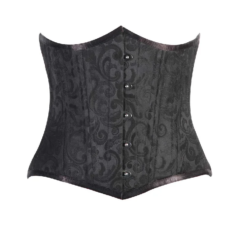 Breathable corsets for all - day wearWT-UB BLACK BRO-300