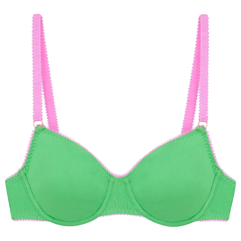 Women's bras with adjustable back closuresAngie Organic Cotton Underwire Bra
