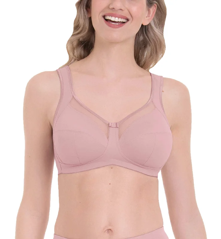 Bra with a contoured cup for a natural - looking shape Anita Clara Comfort Wireless Support Bra (5459) - Rosewood Bra with a contoured cup for a natural - looking shape Anita Clara Comfort Wireless Support Bra (5459) - Rosewood