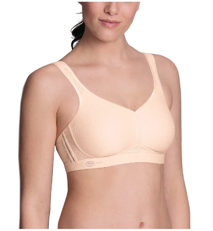 Bra with a breathable lining for a cool feel Anita Performance Mesh Max Support Softcup Sports Bra (5566) - Smart Rose Bra with a breathable lining for a cool feel Anita Performance Mesh Max Support Softcup Sports Bra (5566) - Smart Rose