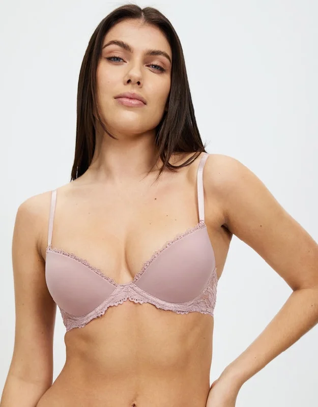 Women's plunge bras for low - cut topsCalvin Klein - Seductive Comfort Push up Bra | Woodrose Women's plunge bras for low - cut topsCalvin Klein - Seductive Comfort Push up Bra | Woodrose