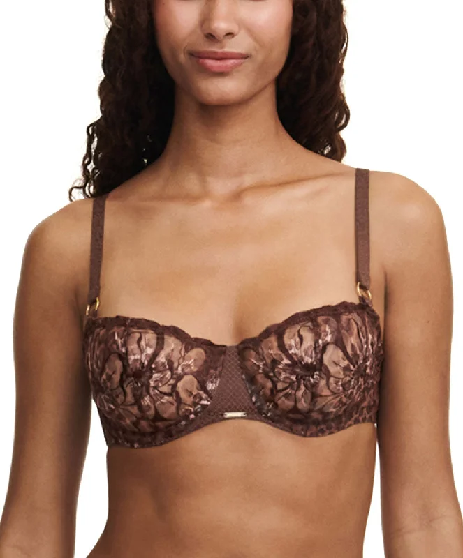 Women's pastel - colored bras for a soft lookChantelle - Fleurs Half Cup | Leo Print Women's pastel - colored bras for a soft lookChantelle - Fleurs Half Cup | Leo Print