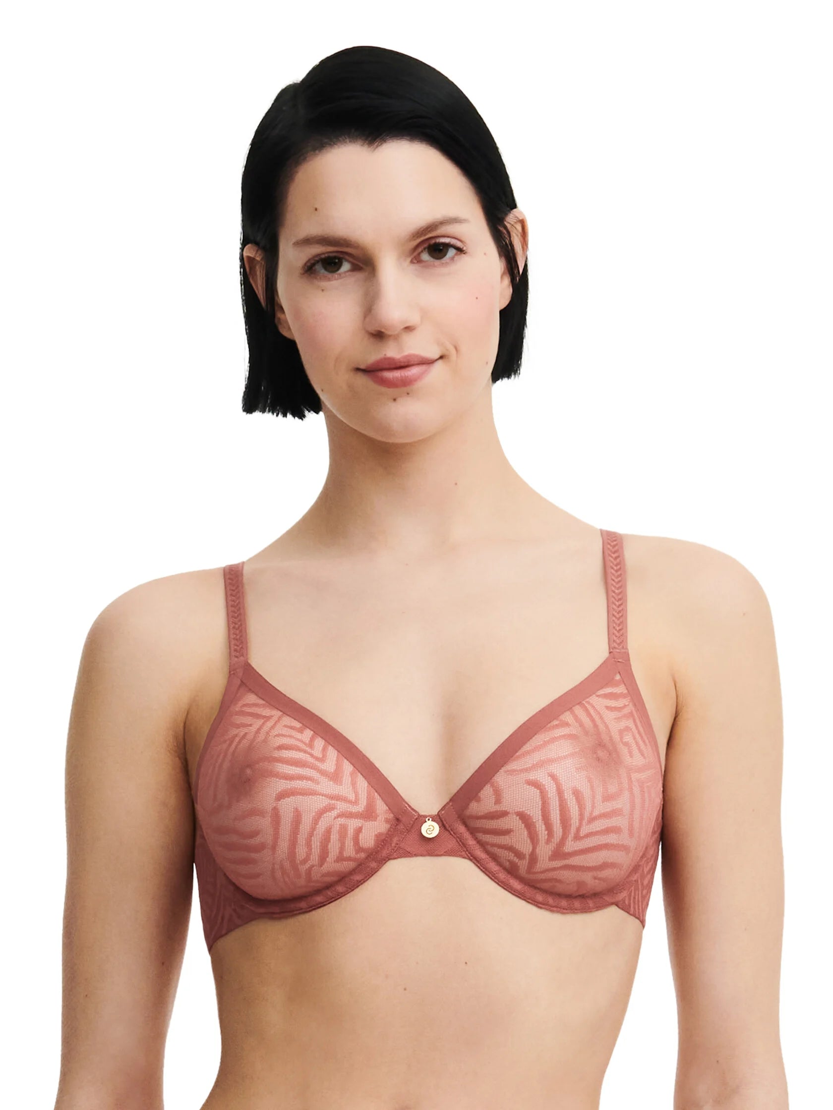 Women's nursing bras with easy - access clipsChantelle - Graphic Allure Covering Bra | Amber Women's nursing bras with easy - access clipsChantelle - Graphic Allure Covering Bra | Amber