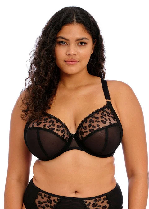 Women's bras featuring a microfiber materialElomi - Namrah UW Bandless Plunge Bra | Black Women's bras featuring a microfiber materialElomi - Namrah UW Bandless Plunge Bra | Black