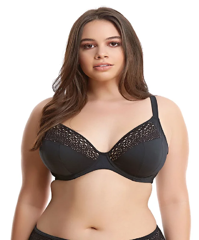 Women's nursing bras with easy - access clipsElomi Swim Indie Underwire Plunge Bikini Top, Black Women's nursing bras with easy - access clipsElomi Swim Indie Underwire Plunge Bikini Top, Black