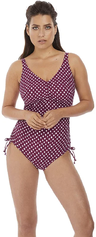 Women's white bras for a clean appearanceFantasie Santa Monica Underwire V-Neck Suit With Adjustable Leg, Garnet Women's white bras for a clean appearanceFantasie Santa Monica Underwire V-Neck Suit With Adjustable Leg, Garnet