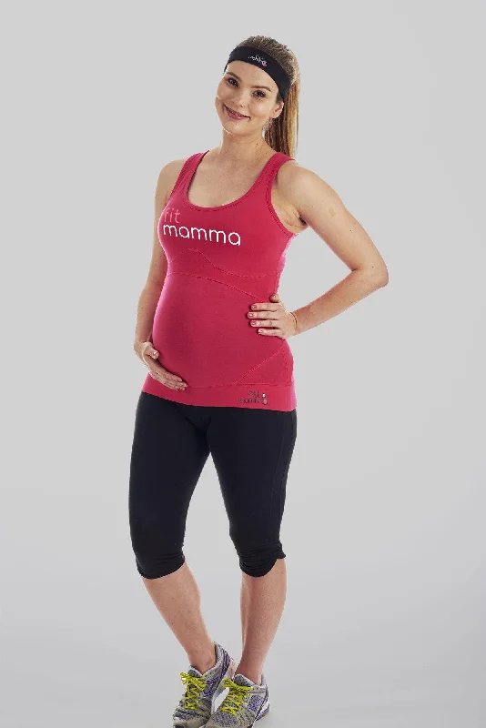 Women's bras with a silk blend for luxuryFitMamma Maternity Workout Support Top