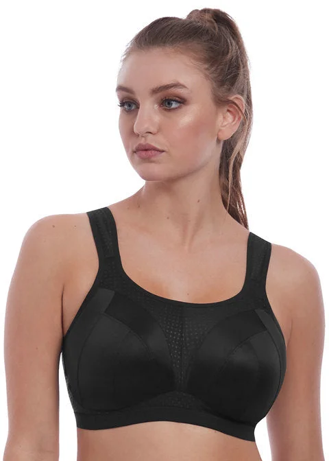 Women's maternity bras with adjustable strapsFreya Dynamic Non Wired Sports Bra, Jet Women's maternity bras with adjustable strapsFreya Dynamic Non Wired Sports Bra, Jet