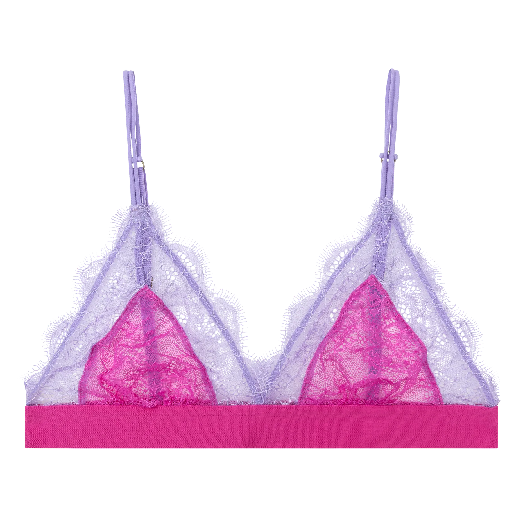 Women's bras featuring a microfiber materialLove Stories - Love Lace Bralette | Pink Women's bras featuring a microfiber materialLove Stories - Love Lace Bralette | Pink