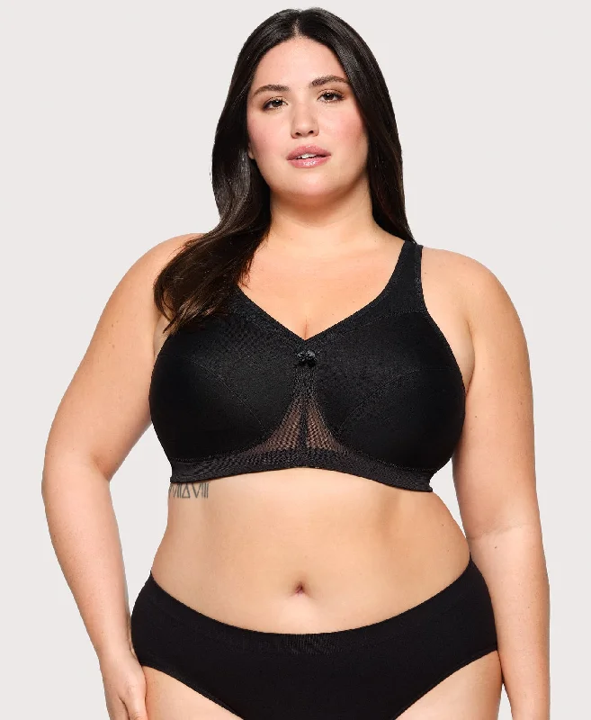 Sleep bras for a gentle and supportive fit during rest MagicLift Active Support Bra Black Sleep bras for a gentle and supportive fit during rest MagicLift Active Support Bra Black