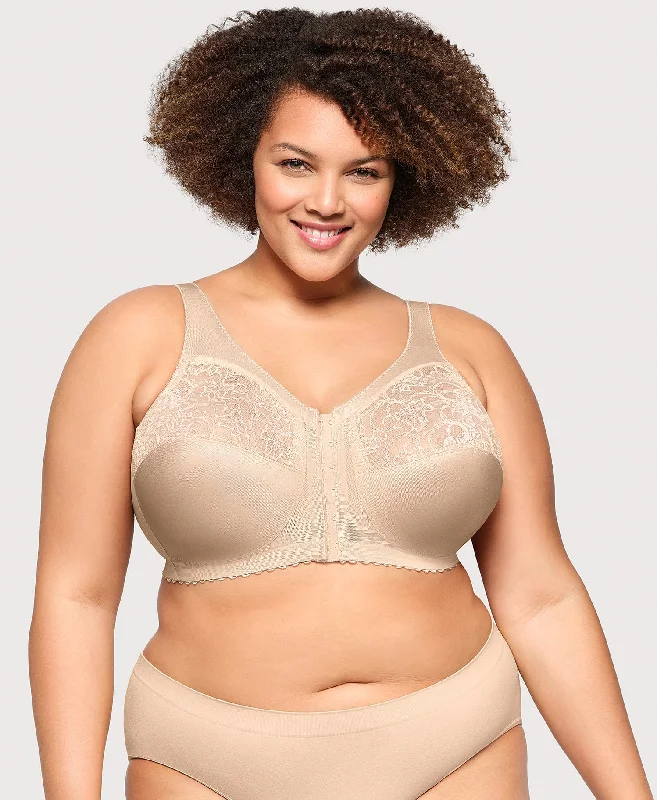 Bra with a multi - way strap system for different outfits MagicLift Front-Closure Support Bra Blush Bra with a multi - way strap system for different outfits MagicLift Front-Closure Support Bra Blush