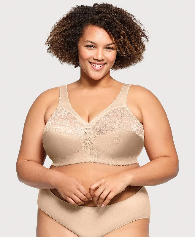 Unpadded bras for a natural and lightweight feel MagicLift Original Support Bra Blush Unpadded bras for a natural and lightweight feel MagicLift Original Support Bra Blush