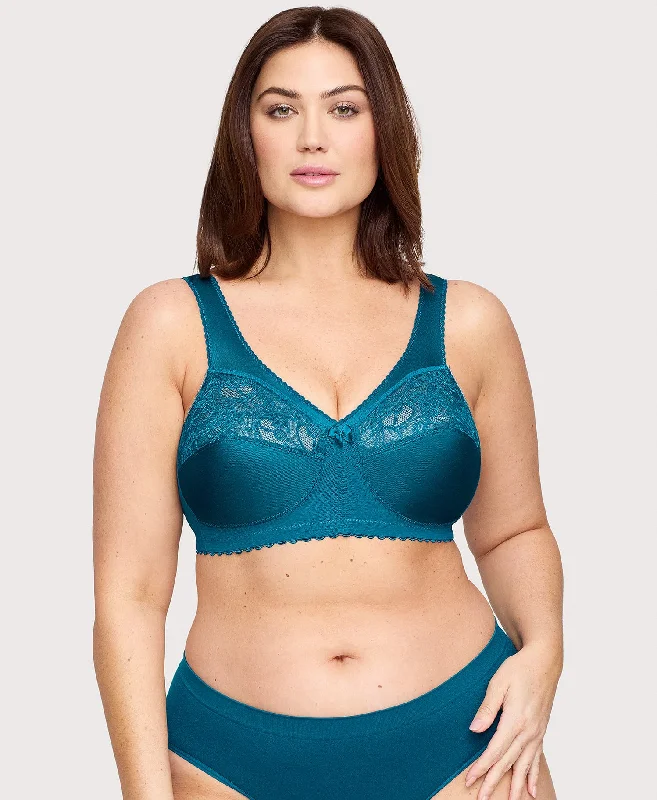 Wireless bras for ultimate comfort and freedom MagicLift Original Support Bra Dark Teal Wireless bras for ultimate comfort and freedom MagicLift Original Support Bra Dark Teal